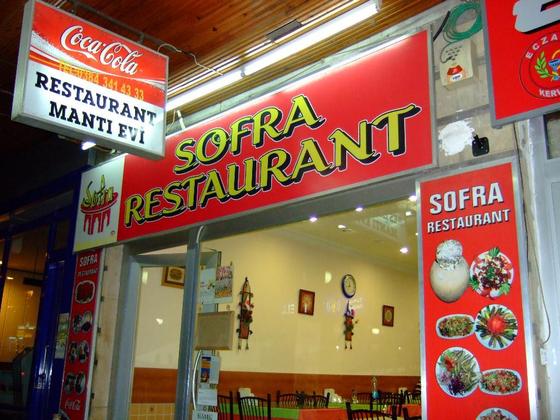 Sofra Restaurant, Ürgüp, Cappadocia